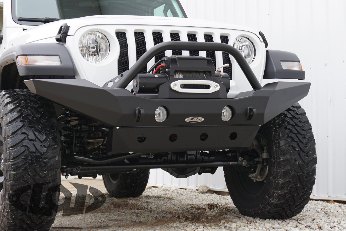 JL/JT Destroyer Front Bumper Skid Plate