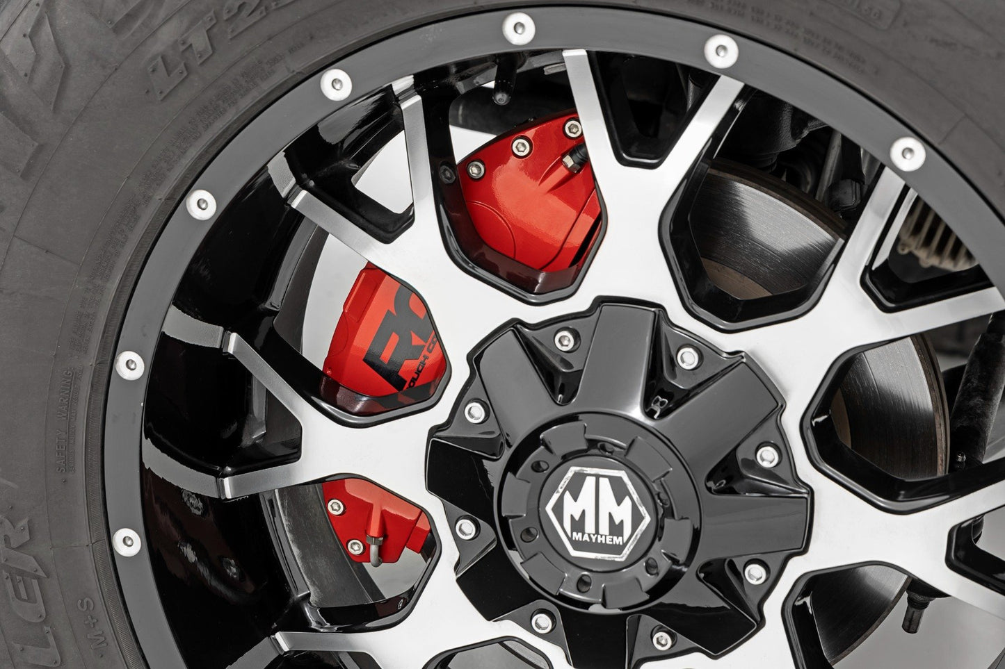 Caliper Covers | Front and Rear | Red | Sport | Jeep Gladiator JT/Wrangler JL (18-25)