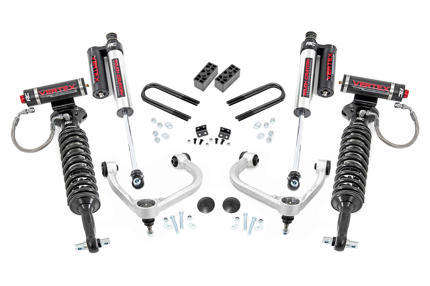 3 Inch Lift Kit | Fabbed UCA | Vertex | Ford F-150 4WD (2021-2025)