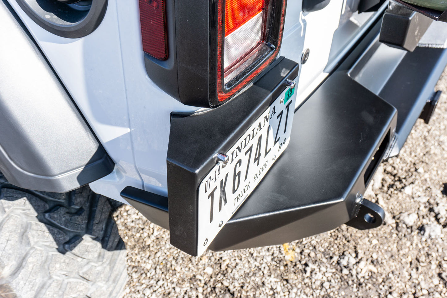 JL Destroyer Rear License Plate Relocation Kit
