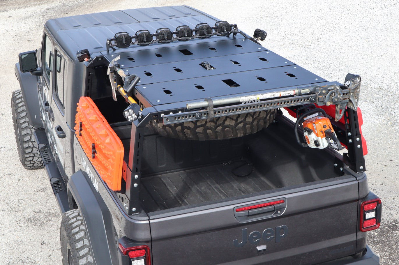 Black Ops Bed Rack Floor Kit