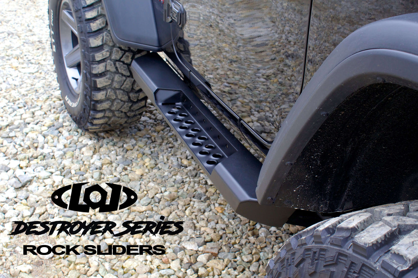 JL Destroyer 2 Door Rocksliders