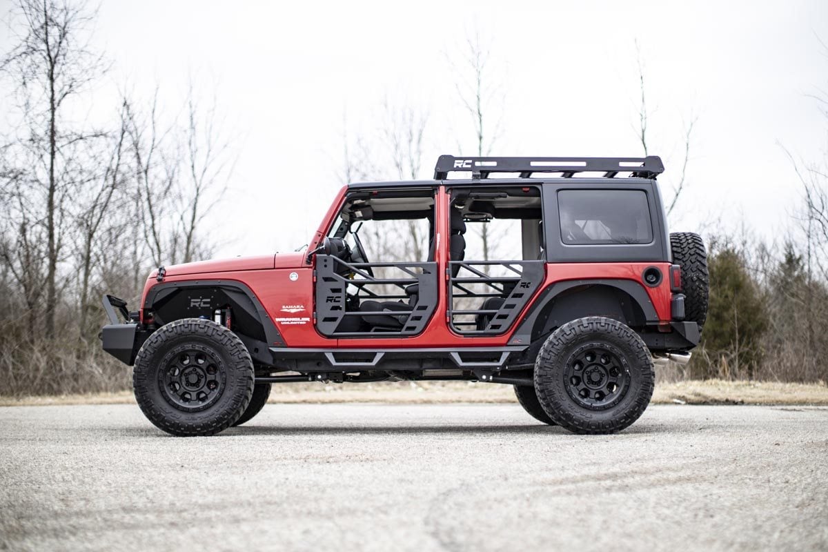 Tubular Doors | Rear | Jeep Wrangler JK/Wrangler Unlimited (2007-2018)