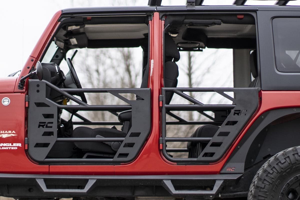 Tubular Doors | Front | Jeep Wrangler JK/Wrangler Unlimited (2007-2018)