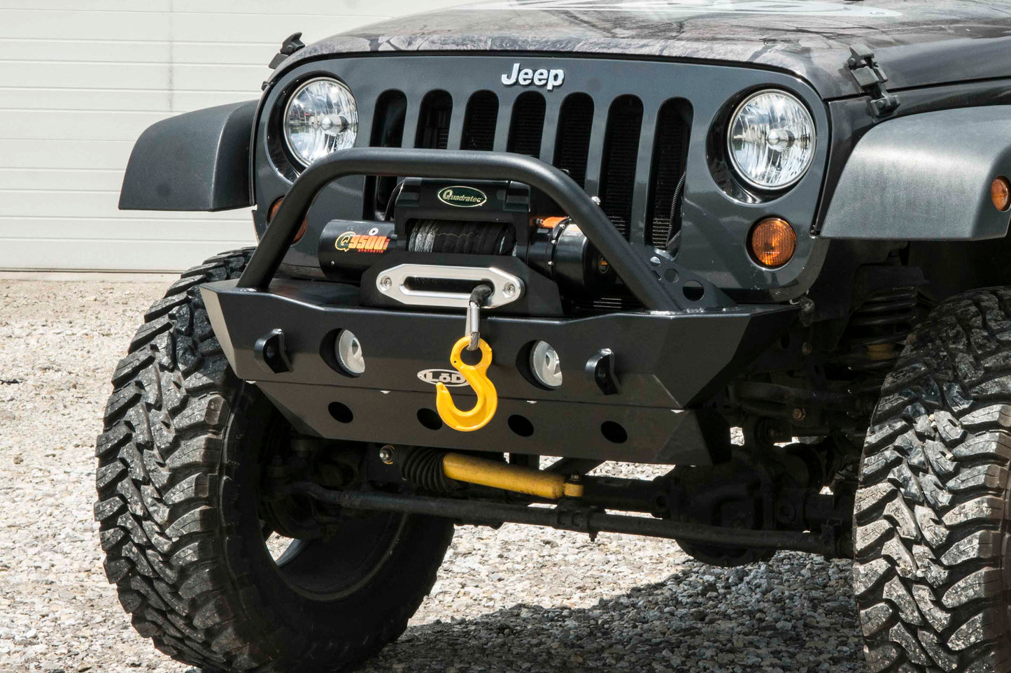 JK Destroyer Shorty Front Bumper