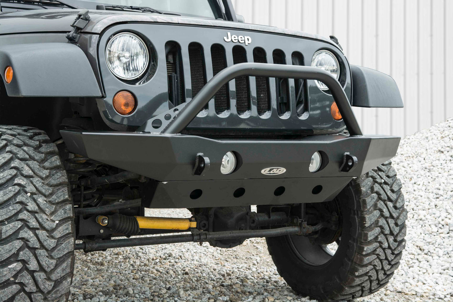 JK Destroyer Mid-Width Front Bumper