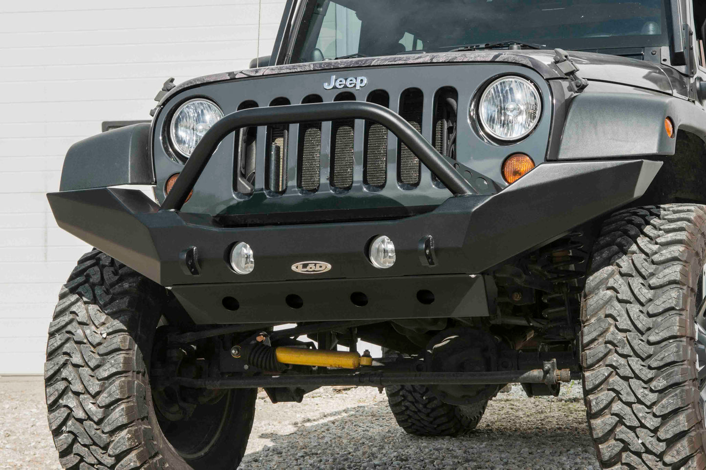 JK Destroyer Full-Width Front Bumper