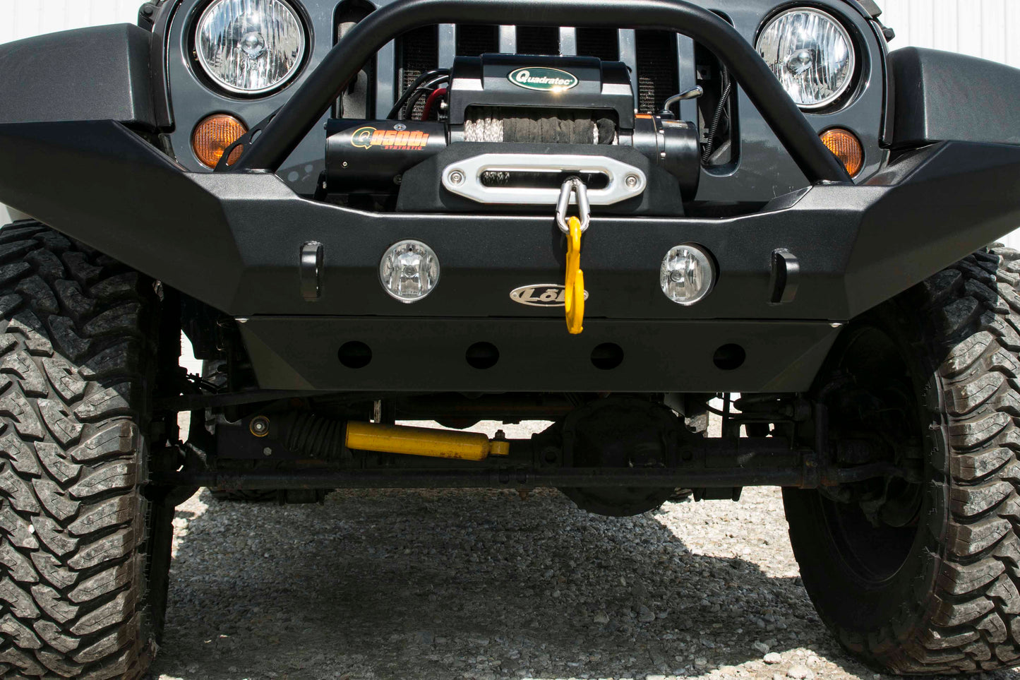 JK Destroyer Front Bumper Skid Plate