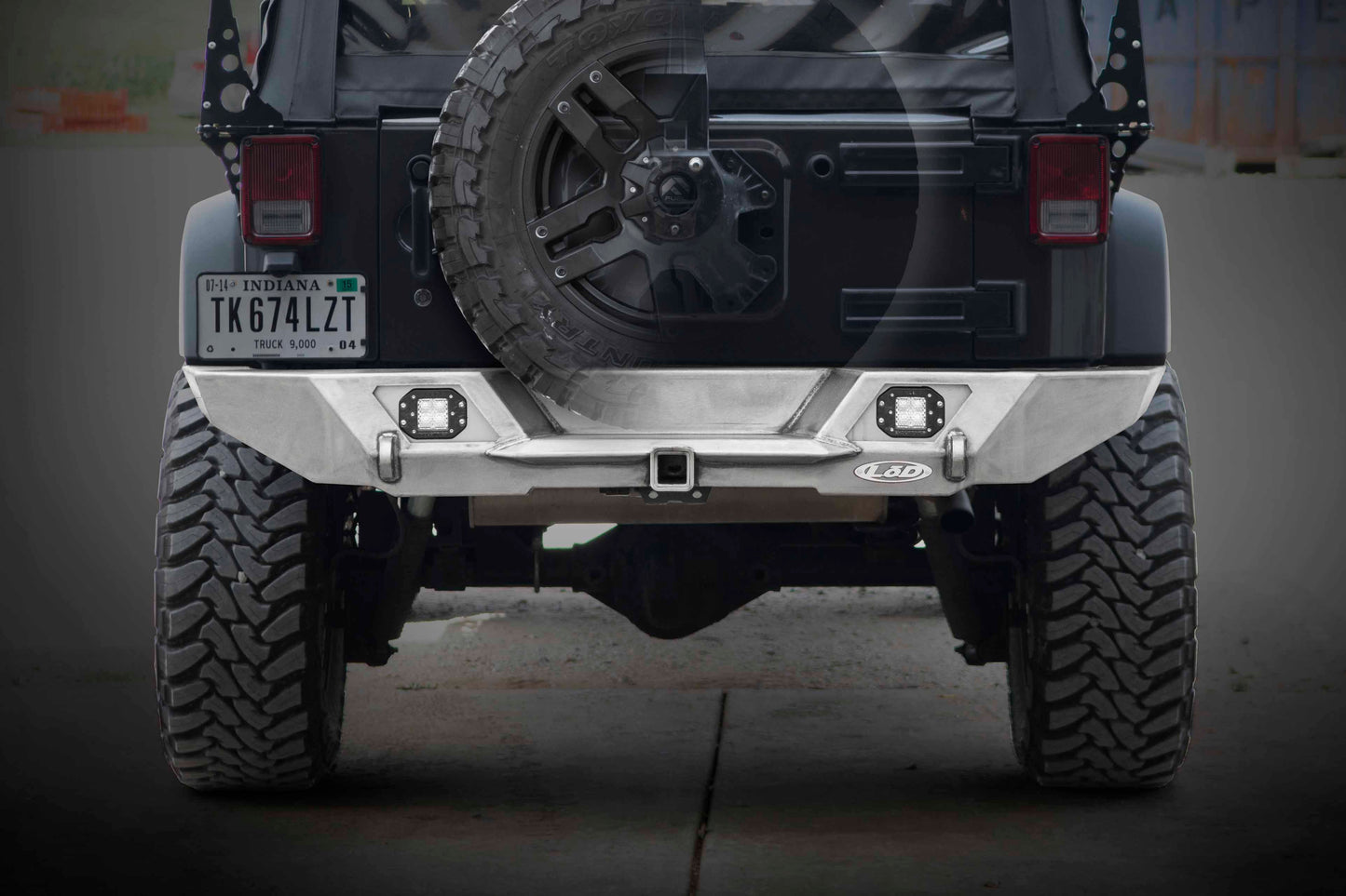 JK Destroyer Full Rear Bumper Only
