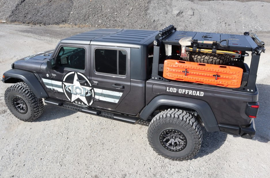 JT Black Ops Bed Rack