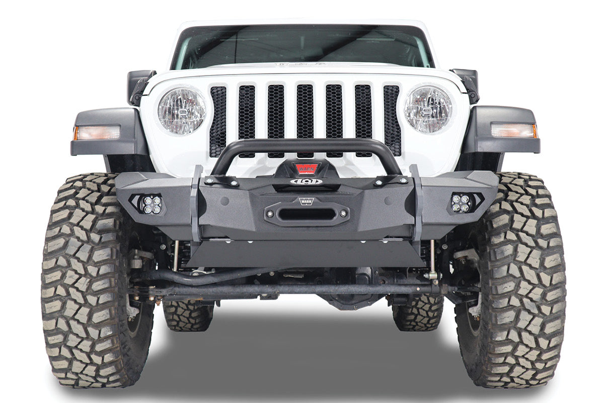JK Black Ops Front Bumper Skid Plate