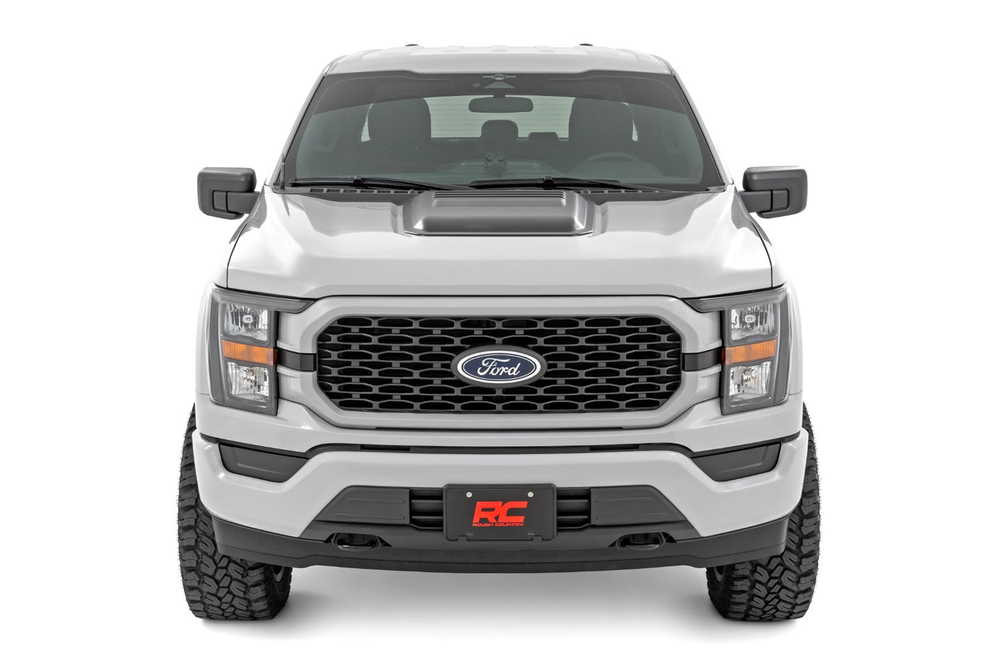 Hood Scoop | E2 Magma Red | Ford F-150 2WD/4WD (2021-2025)