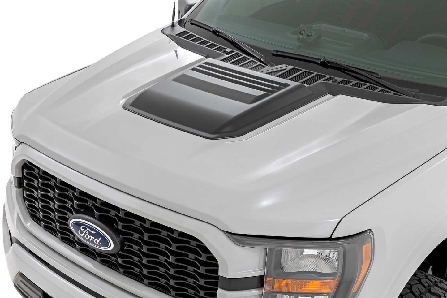 Hood Scoop | DB Shelter Green | Ford F-150 2WD/4WD (2021-2025)