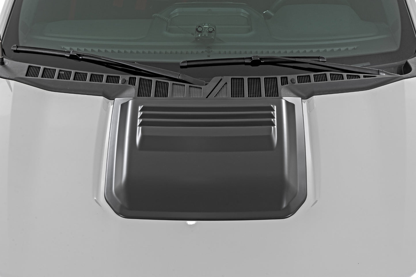 Hood Scoop | JS Iconic Siver | Ford F-150 2WD/4WD (2021-2025)