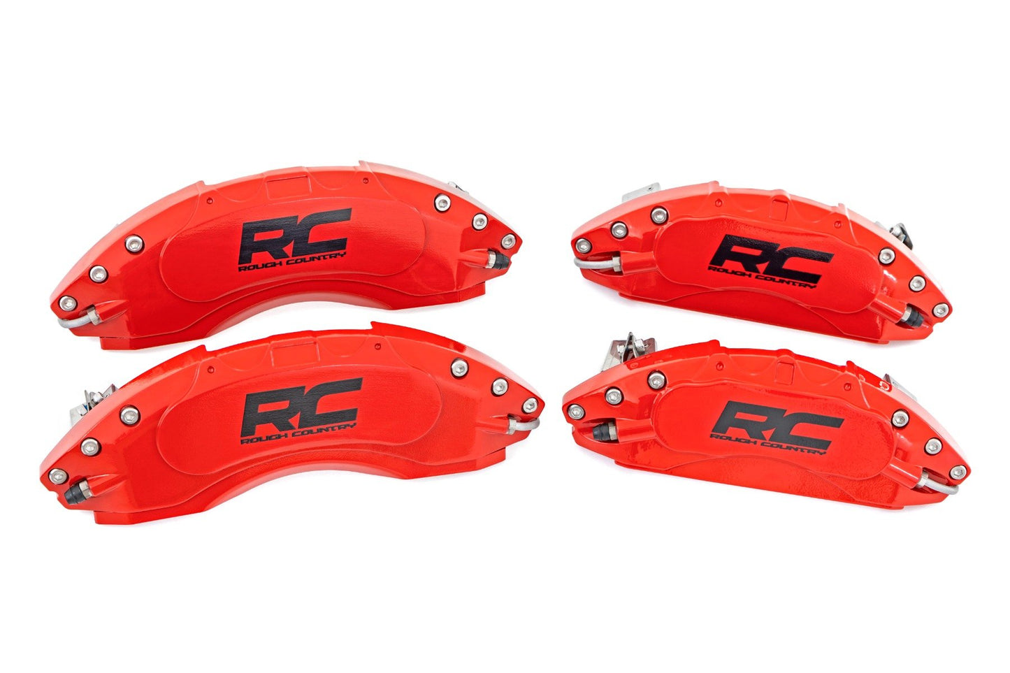 Caliper Covers | Front and Rear | Red | Sport | Jeep Gladiator JT/Wrangler JL (18-25)