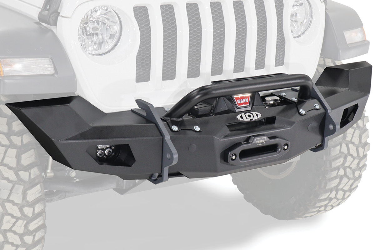 JK/JL/JT Black Ops Full Width Winch Front Bumper