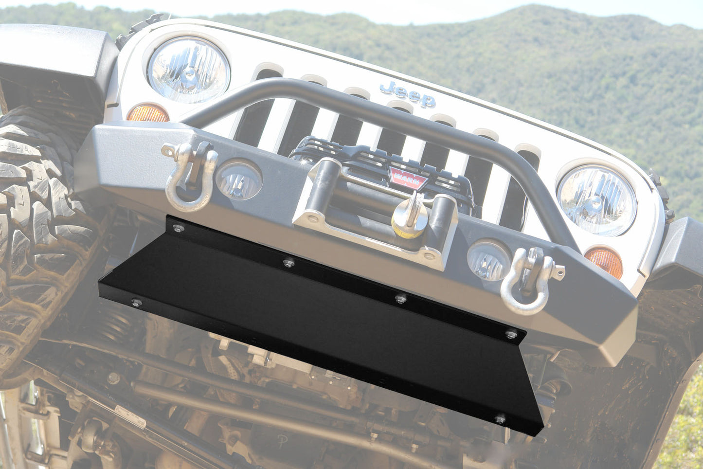 JK Signature Series Shorty Bolt on Skid Plate