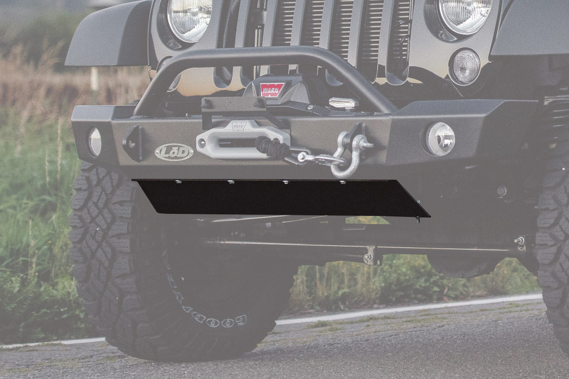 JK Signature Series Mid Width / Full Width Bolt on Skid Plate