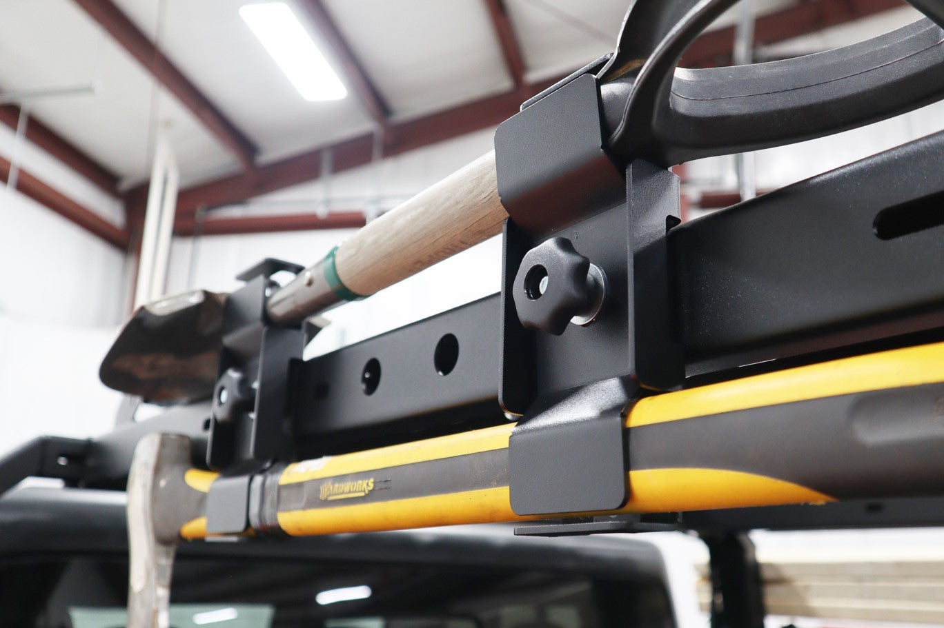 Black Ops Bed Rack Trail Tool Single Mount