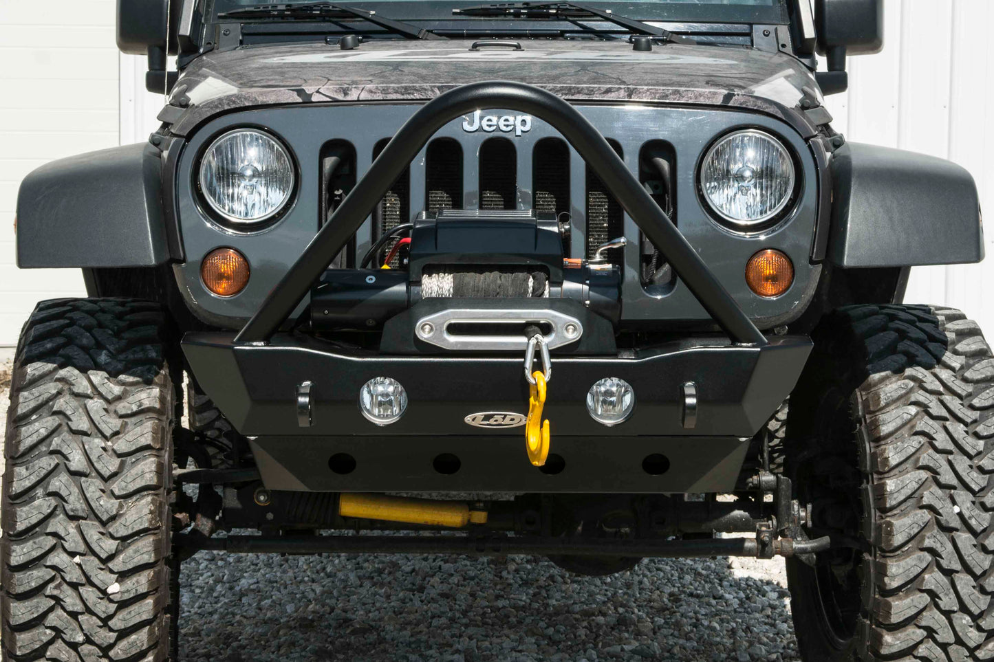 JK Destroyer Shorty Front Bumper