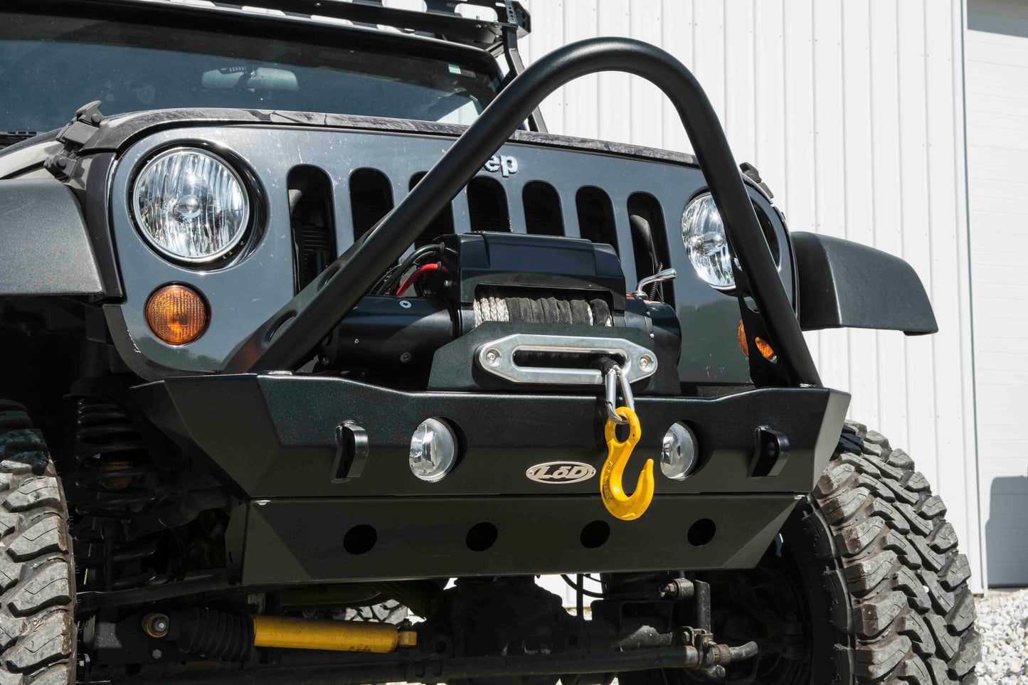 JK Destroyer Shorty Front Bumper