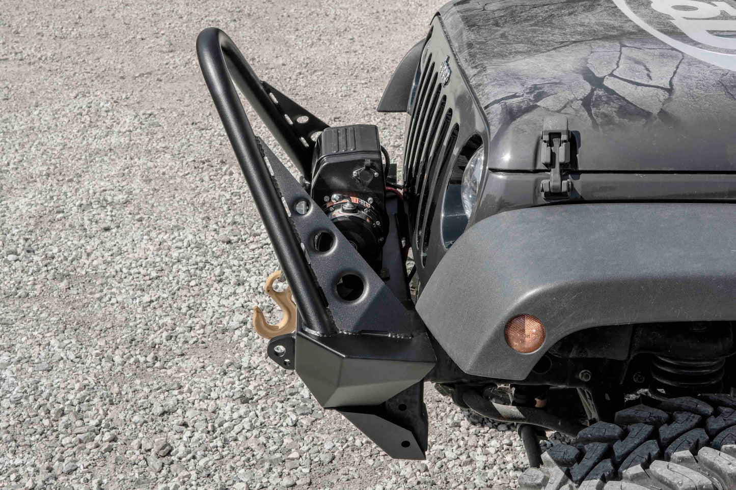 JK Destroyer Shorty Front Bumper