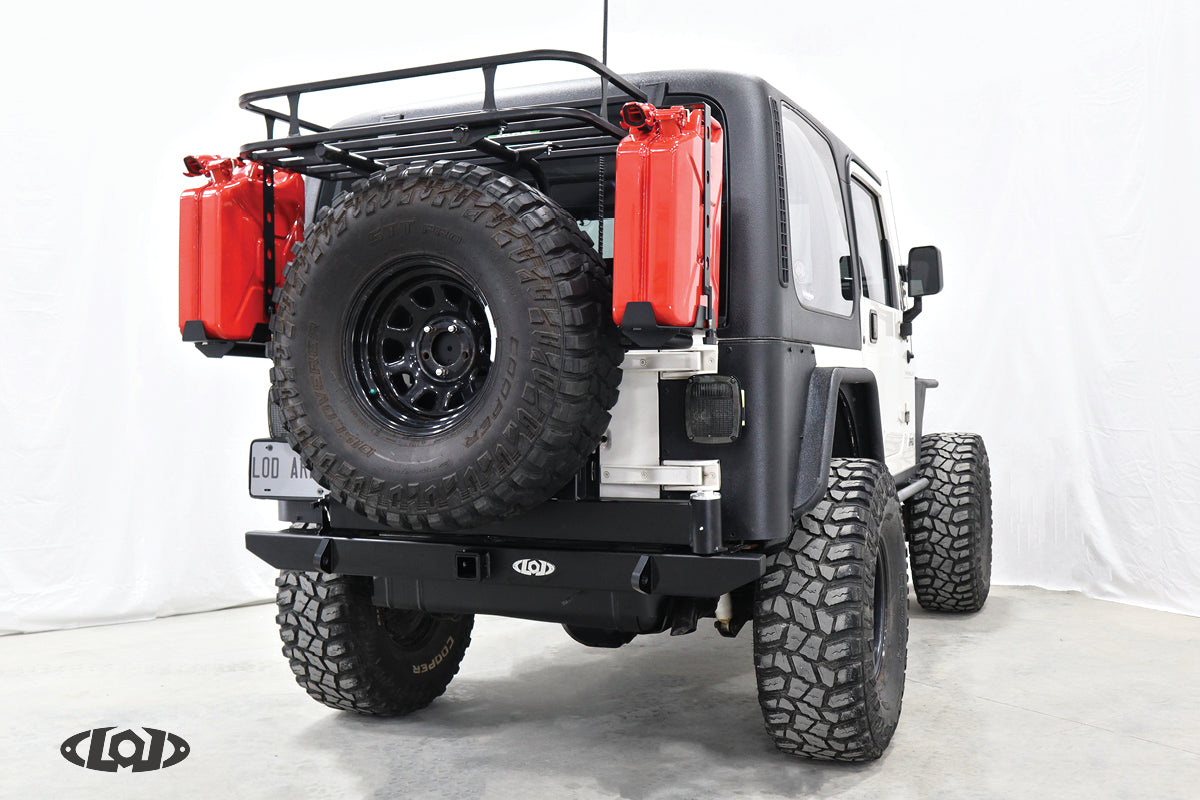 TJ/LJ/YJ Destroyer Expedition Series Rear Bumper w/ Tire Carrier