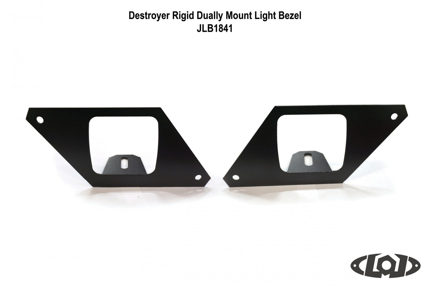 Destroyer Rear Light Bezel, Fits Rigid Pro-Series Dually Lights