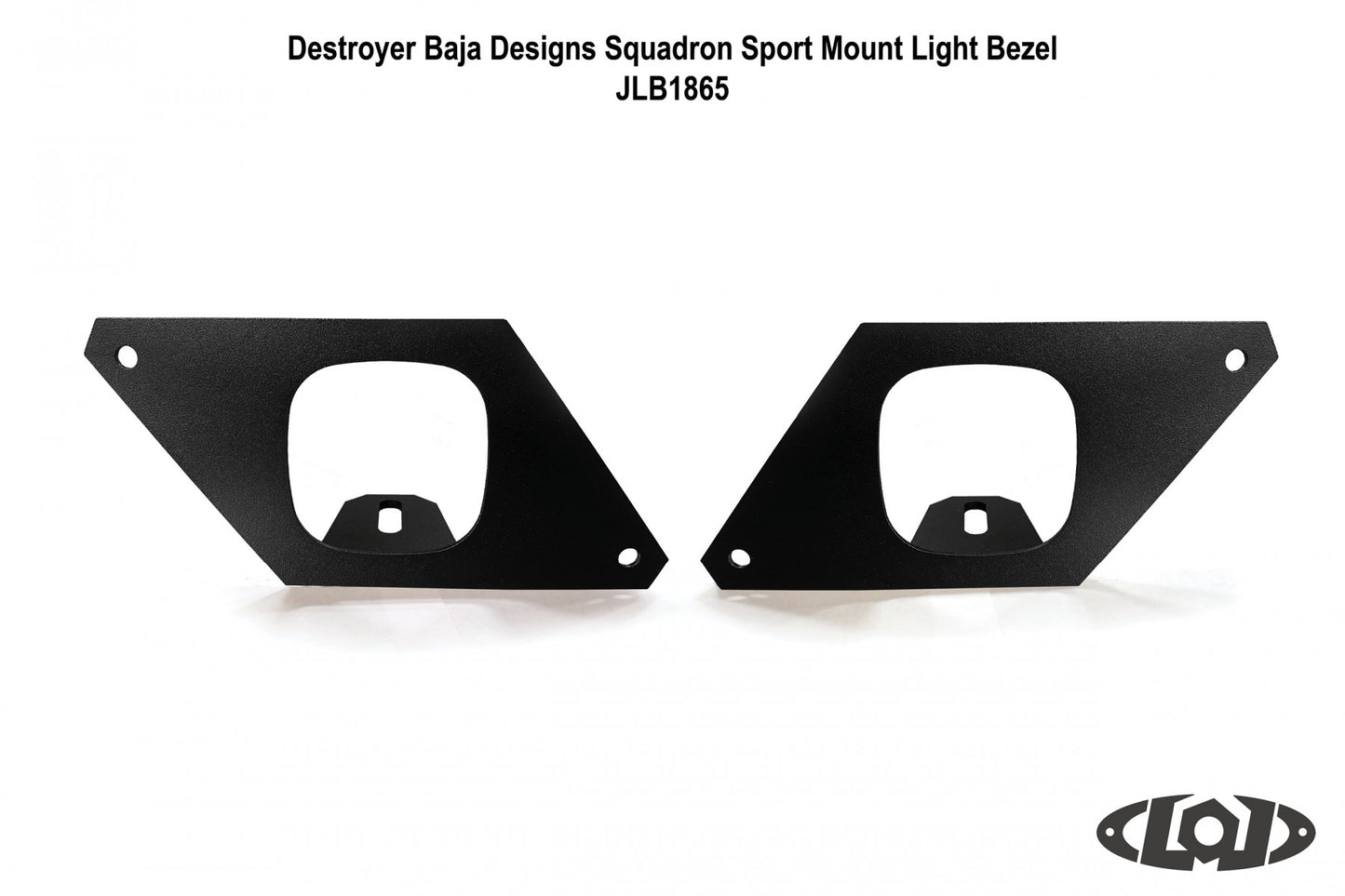 Destroyer Rear Light Bezel, Fits Baja Designs Squadron Lights