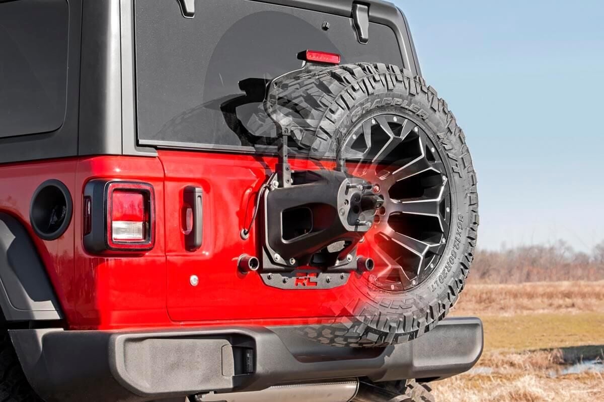 Tire Carrier Relocation Plate | Prox Sensor | Jeep Wrangler JL (21-24)/Wrangler Unlimited (18-25)