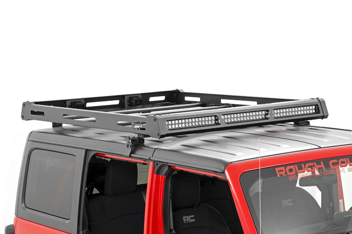 Roof Rack | Black Series Lights | Jeep Wrangler JL (21-24)/Wrangler Unlimited (18-25)
