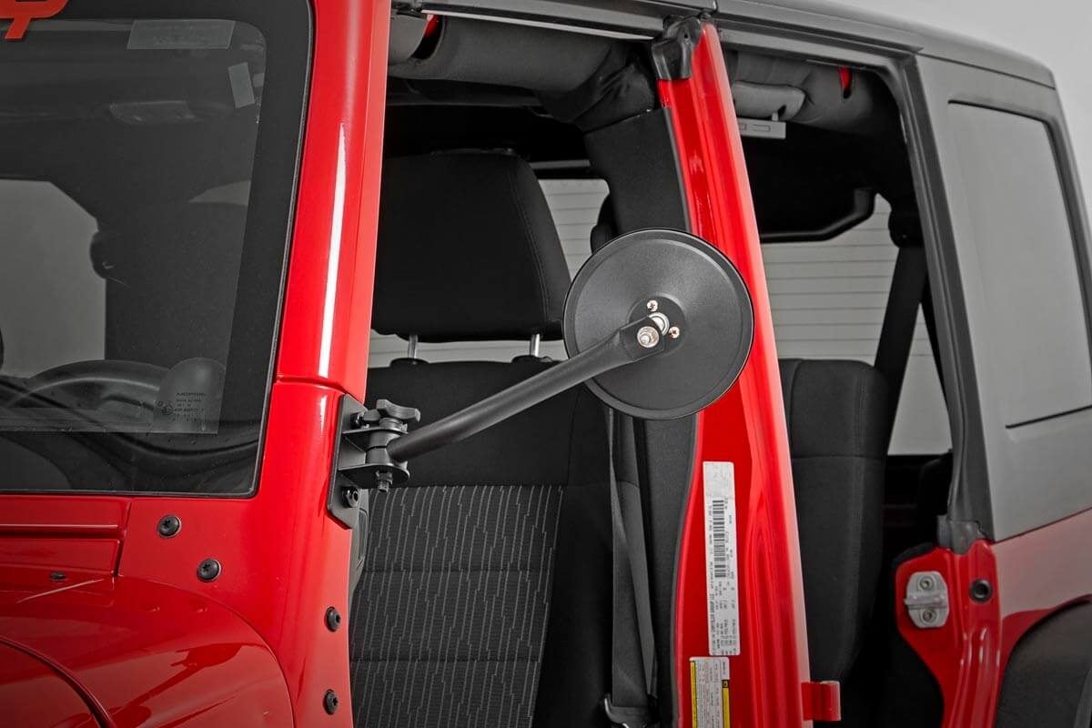 Round Trail Mirror | Jeep Wrangler JK/Wrangler Unlimited (2007-2018)