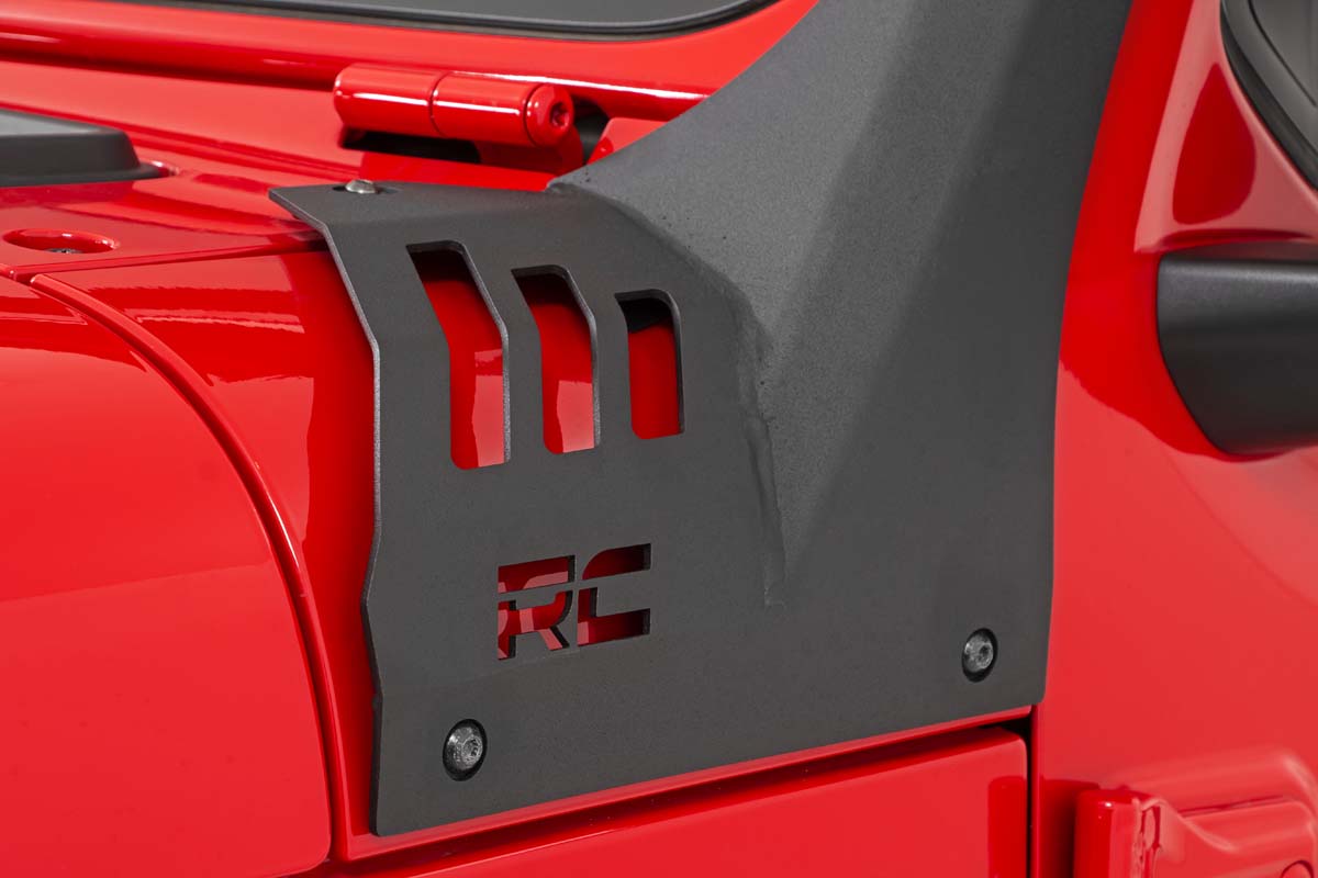 LED Light Kit | Windshield Mount | 50" BLK Dual Row | Jeep Gladiator JT/Wrangler JL (18-25)