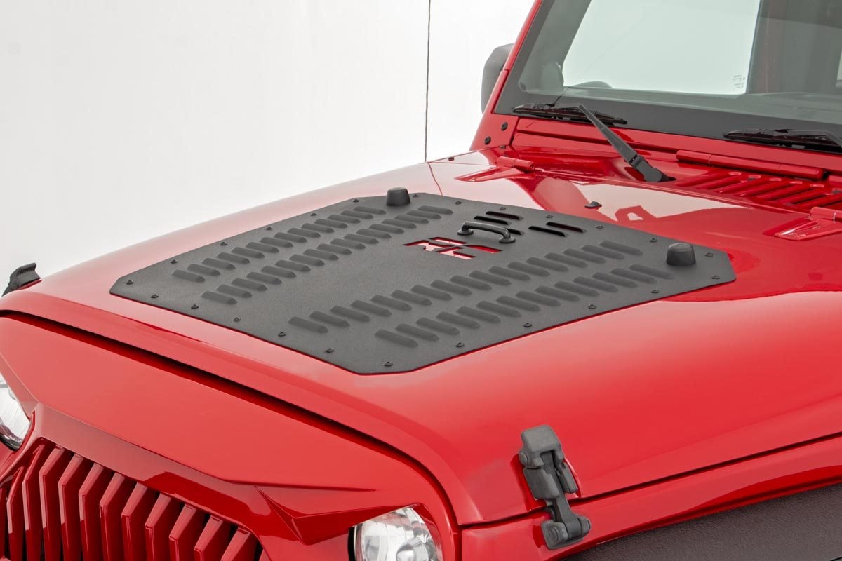 Hood Louver with RC Logo | Jeep Wrangler JK/Wrangler Unlimited (2007-2018)