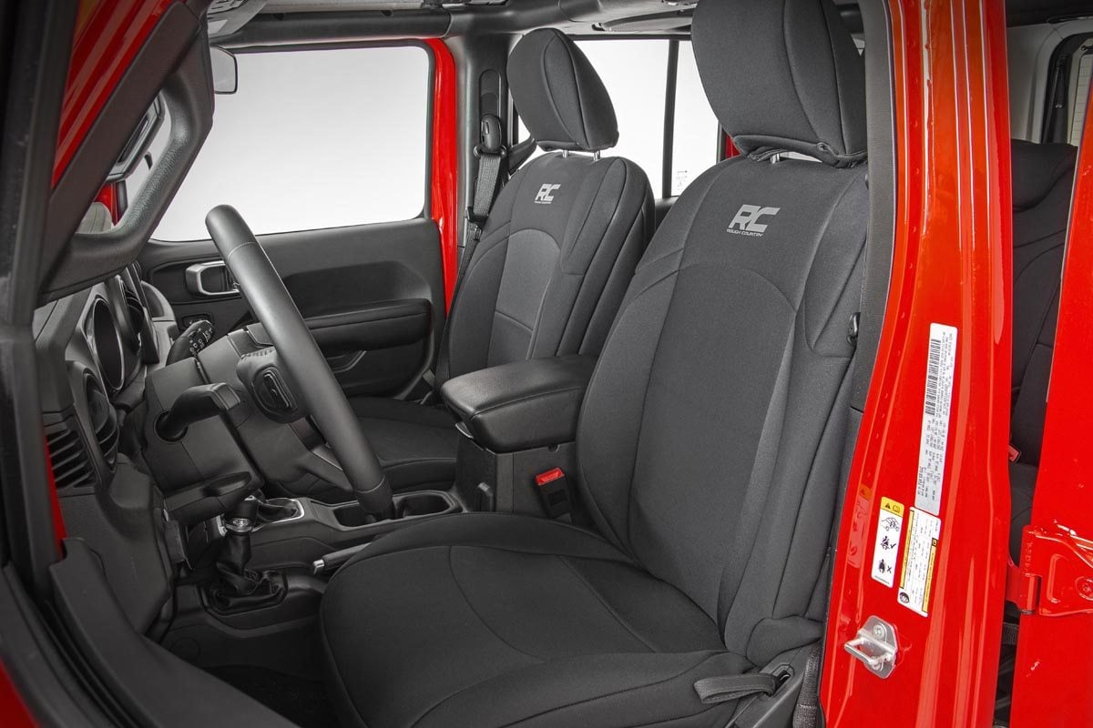 Seat Covers | Front and Rear | Jeep Wrangler JL 4WD (2018-2025)