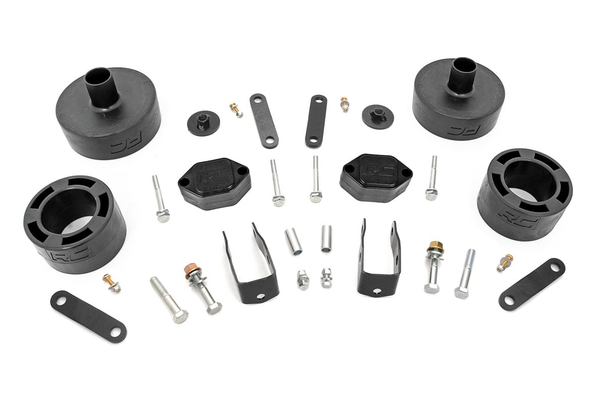 2.5 Inch Lift Kit | Spacers | Jeep Wrangler JK/Wrangler Unlimited (2007-2018)