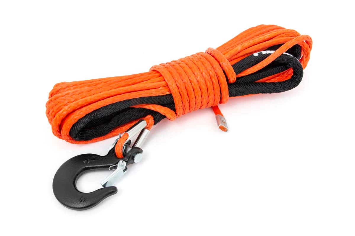 Synthetic Rope | 1/4 Inch | 50 Ft | Orange
