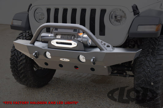 JL/JT Destroyer Mid-Width Front Bumper