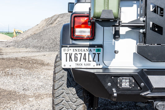 JL Destroyer Rear License Plate Relocation Kit