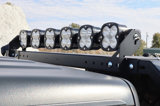 Black Ops Bed Rack Light Bar Mount