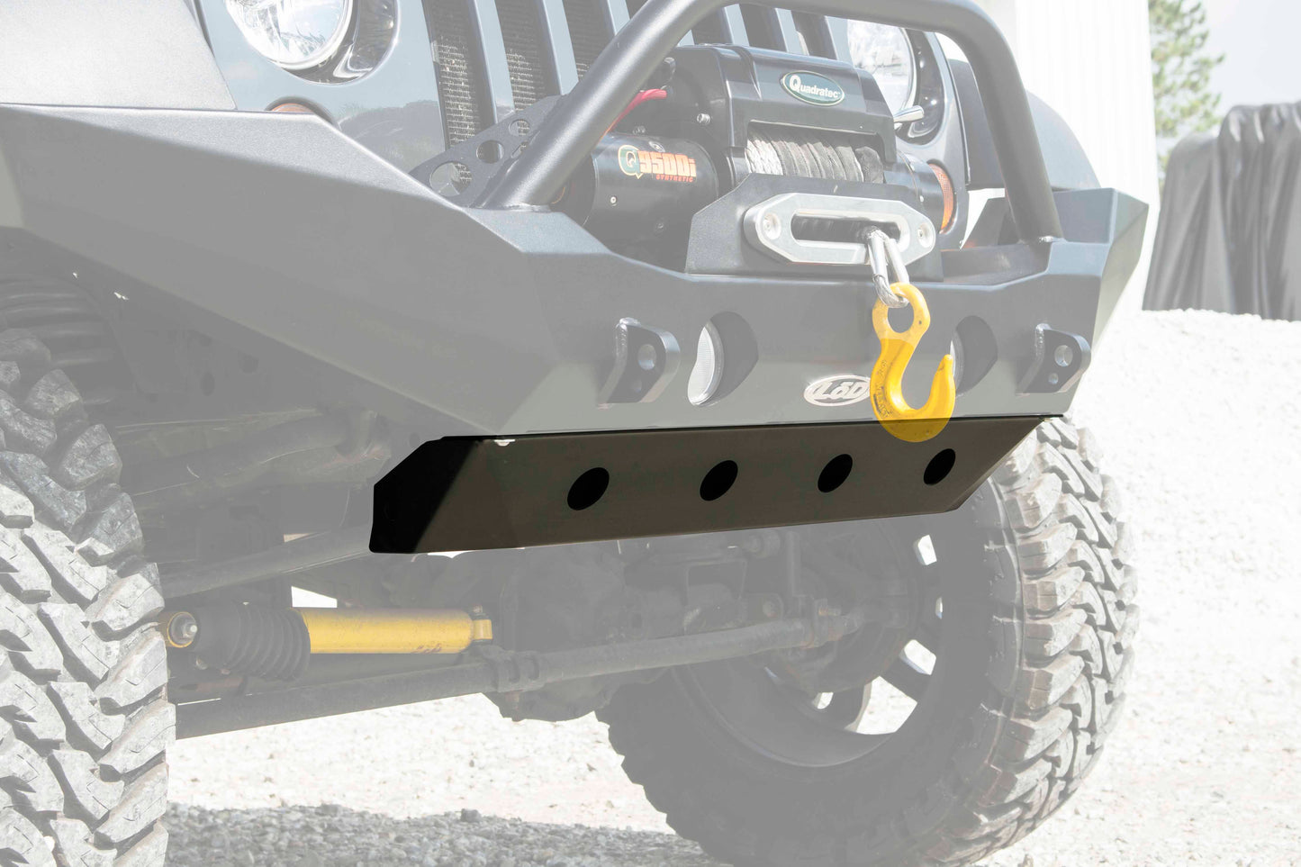 JK Destroyer Front Bumper Skid Plate