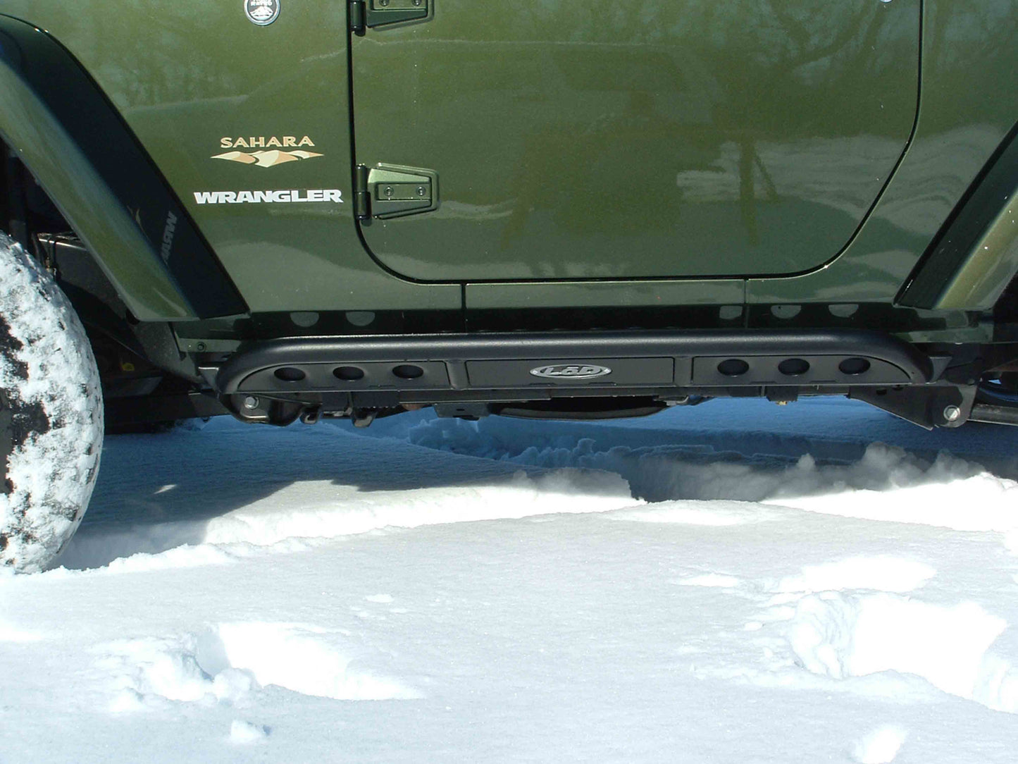 JK Signature Series Frame Mounted 2 Door Rocksliders