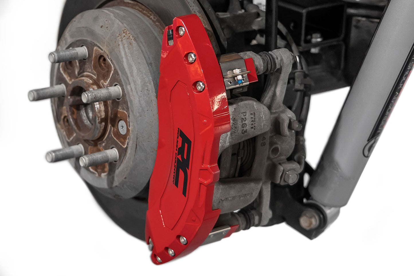 Caliper Covers |  Rear | Red | Jeep Wrangler JK/Wrangler Unlimited (07-18)