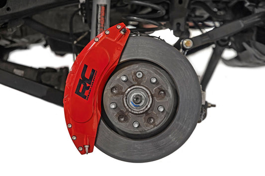 Caliper Covers | Front and Rear | Red | Jeep Gladiator JT 4WD (2020-2025)